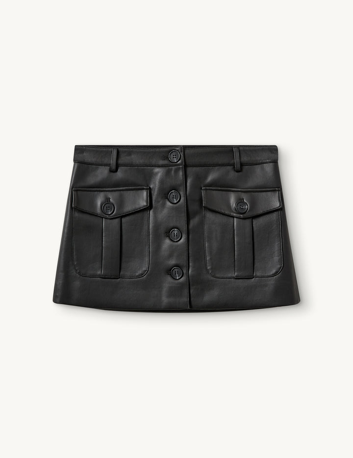 Brooklyn Micro Skirt Black 6 / Black