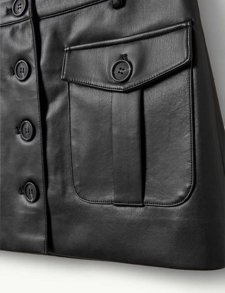Brooklyn Micro Skirt Black 6 / Black