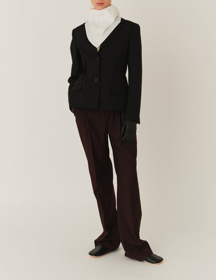 Necchi Fitted Blazer Black 6 / Black