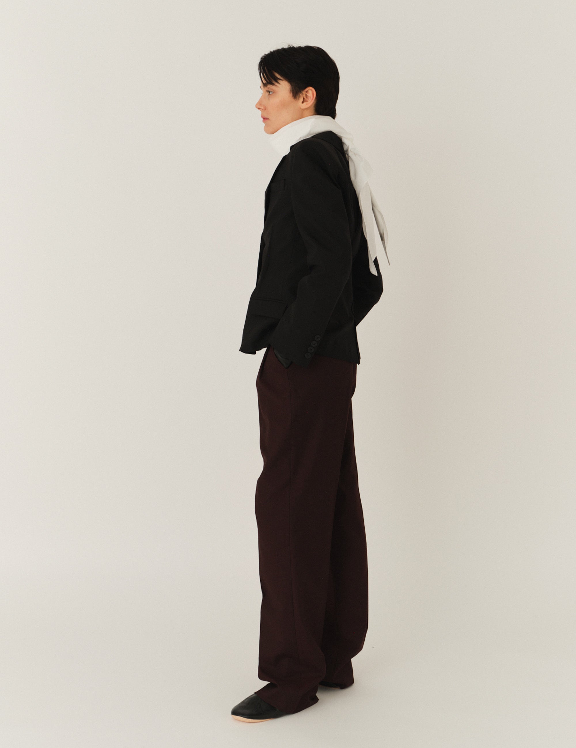 Necchi Fitted Blazer Black 6 / Black