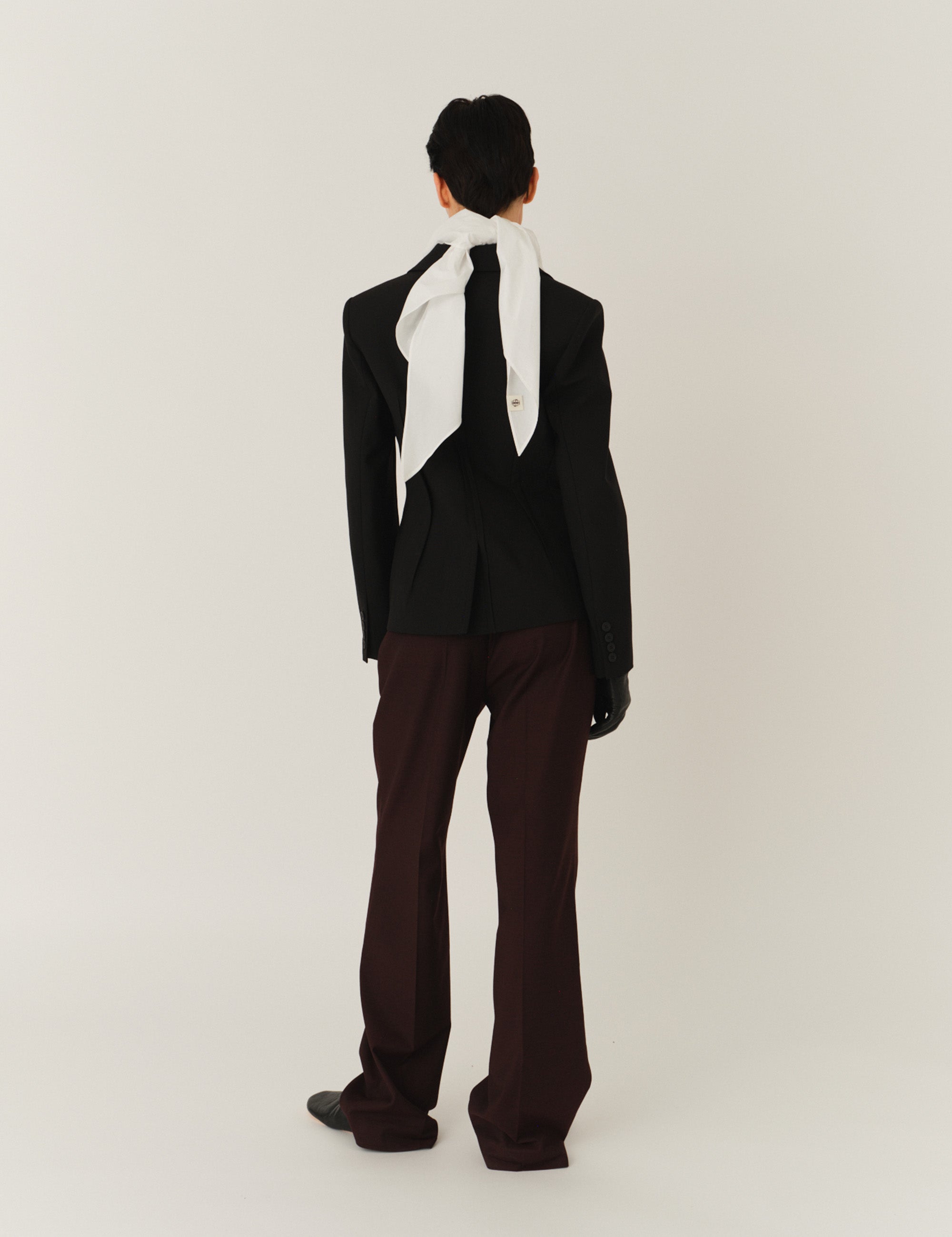 Necchi Fitted Blazer Black 6 / Black
