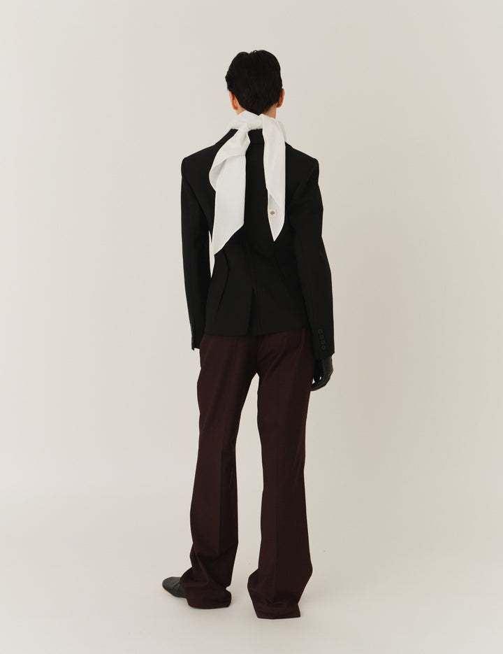 Necchi Fitted Blazer Black 6 / Black