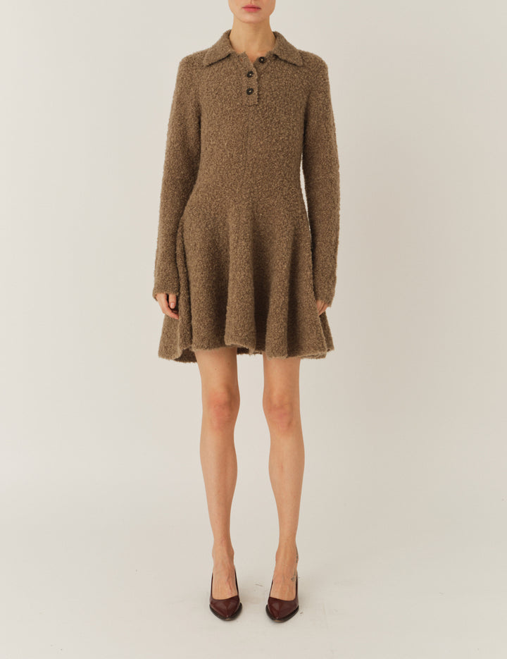 Balboa Volume Dress Praline 6 / Praline