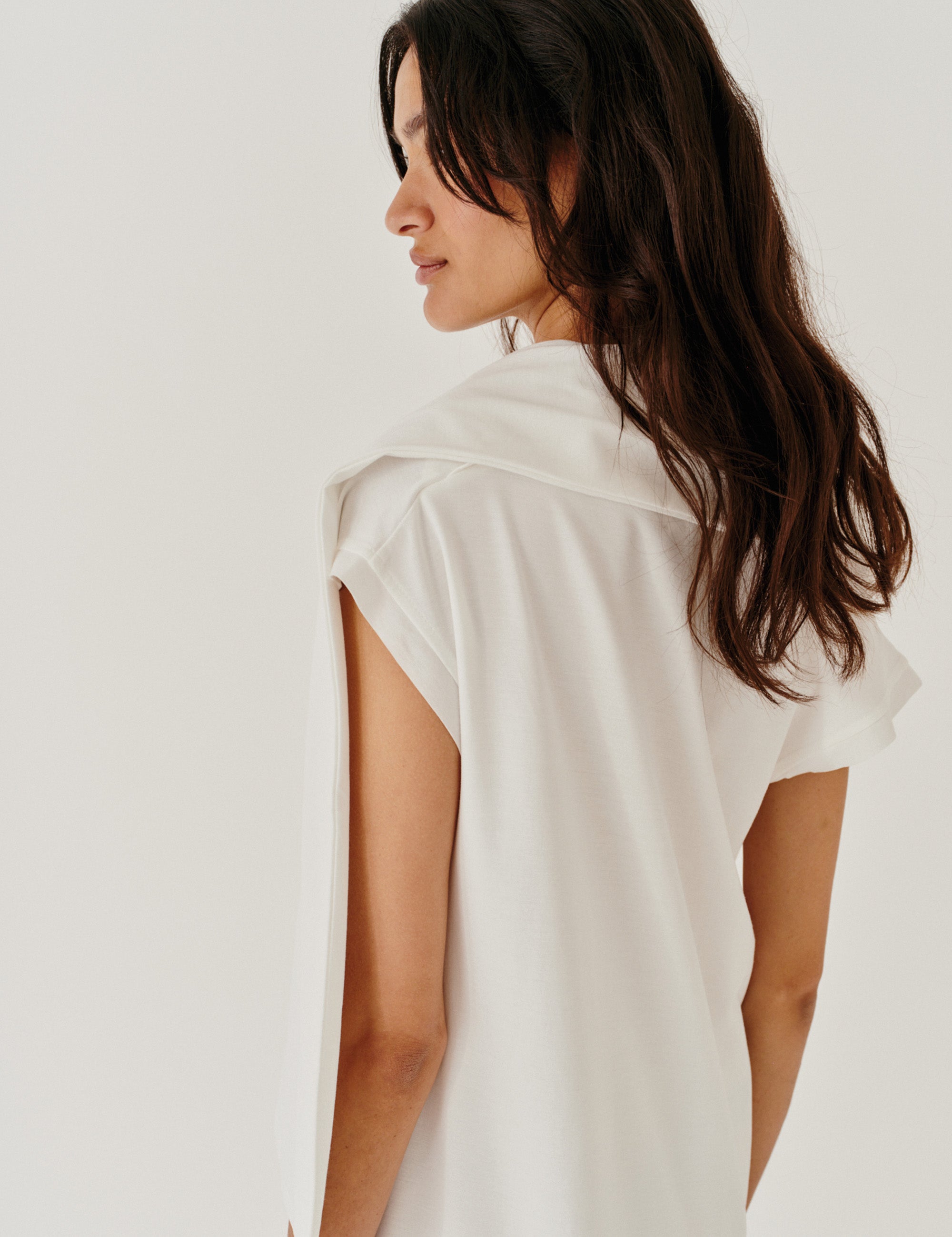 Scarf Dress Cream Scarf Dress Cream