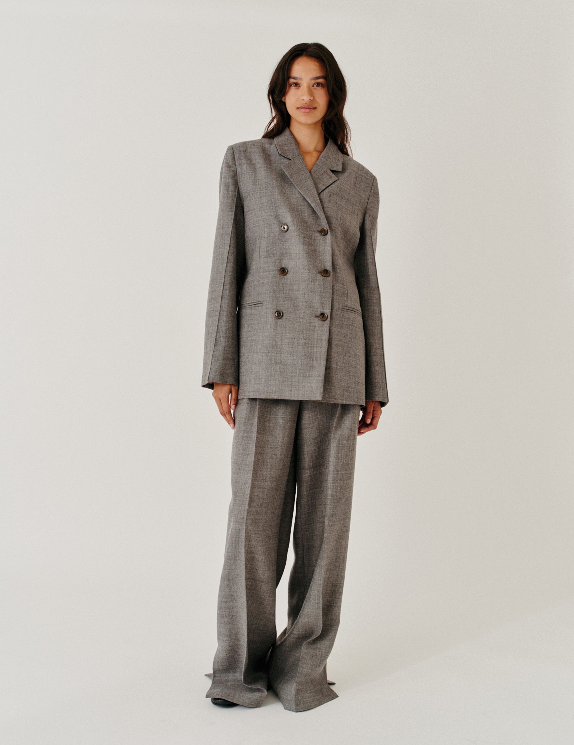 Pine Blazer Grey Melange 4 / Grey Melange