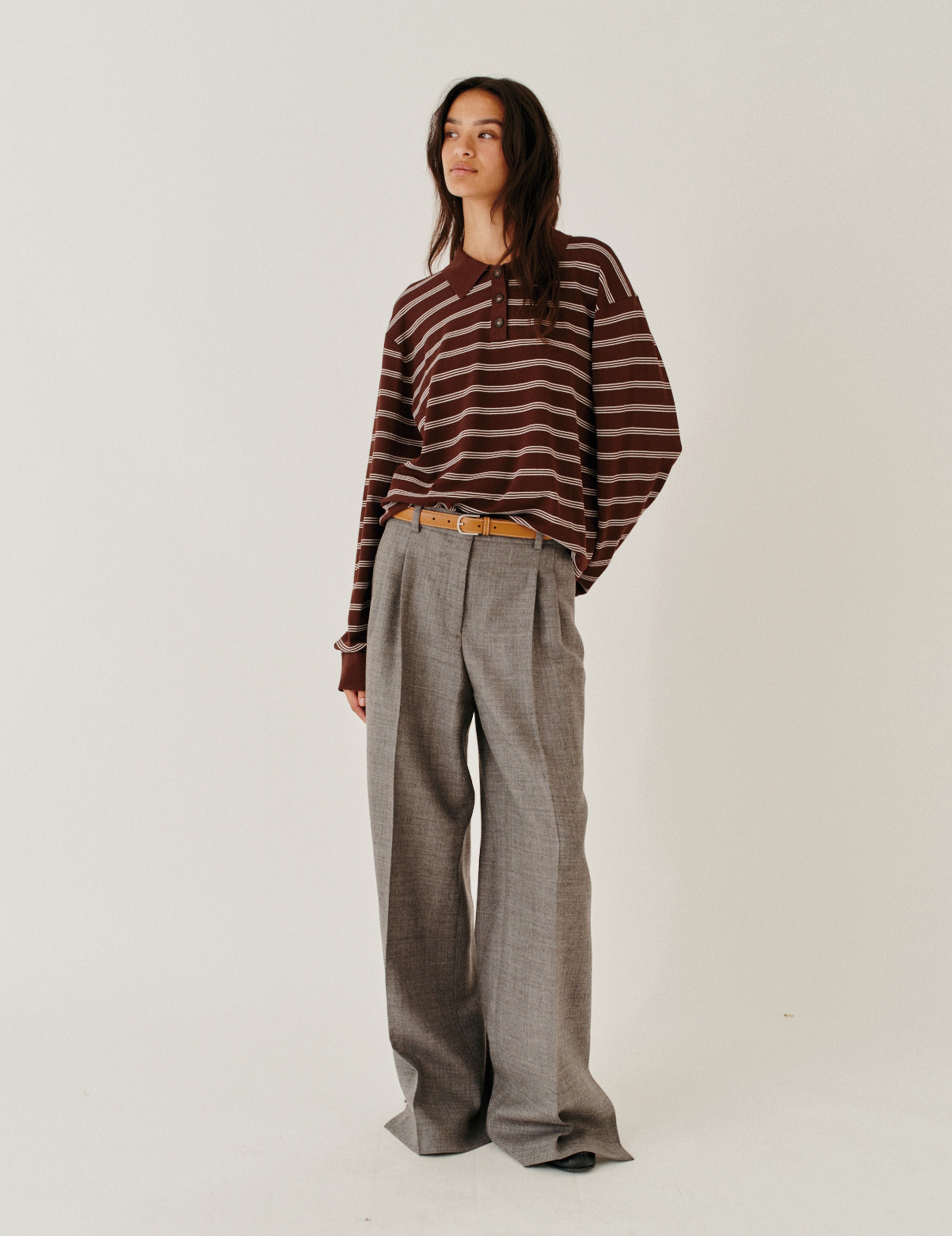 Pine Pants Grey Melange 4 / Grey Melange