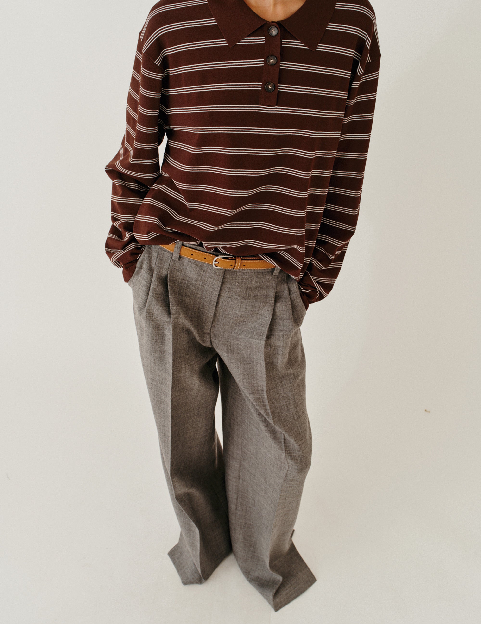 Pine Pants Grey Melange 4 / Grey Melange