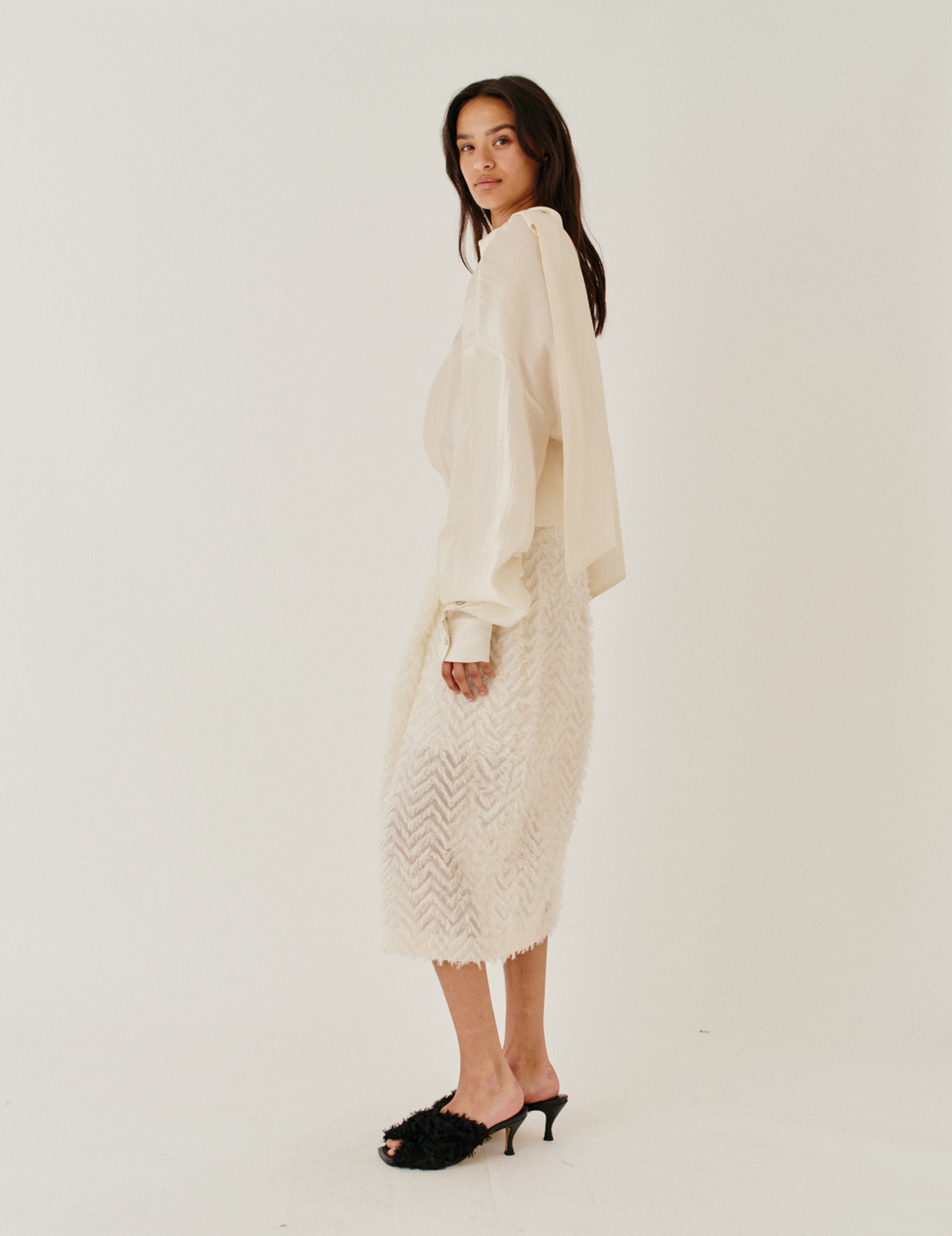 Porcha Shirt Macadamia 4 / Macadamia