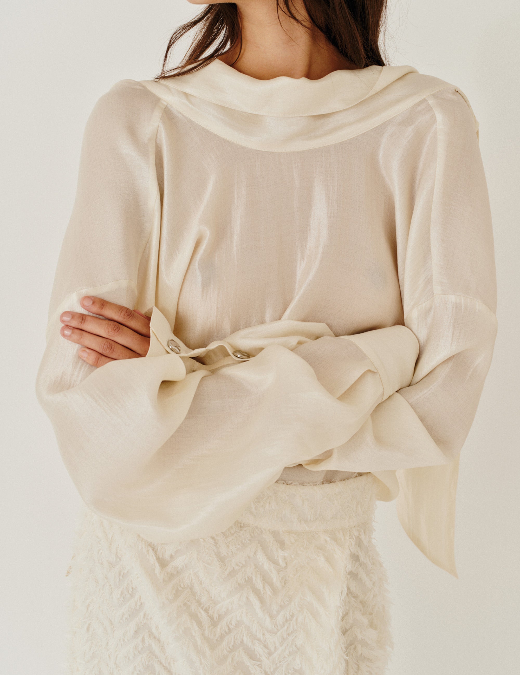 Porcha Shirt Macadamia 4 / Macadamia