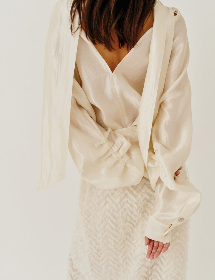 Porcha Shirt Macadamia 4 / Macadamia