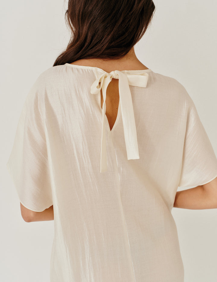 Porcha Dress Macadamia 4 / Macadamia