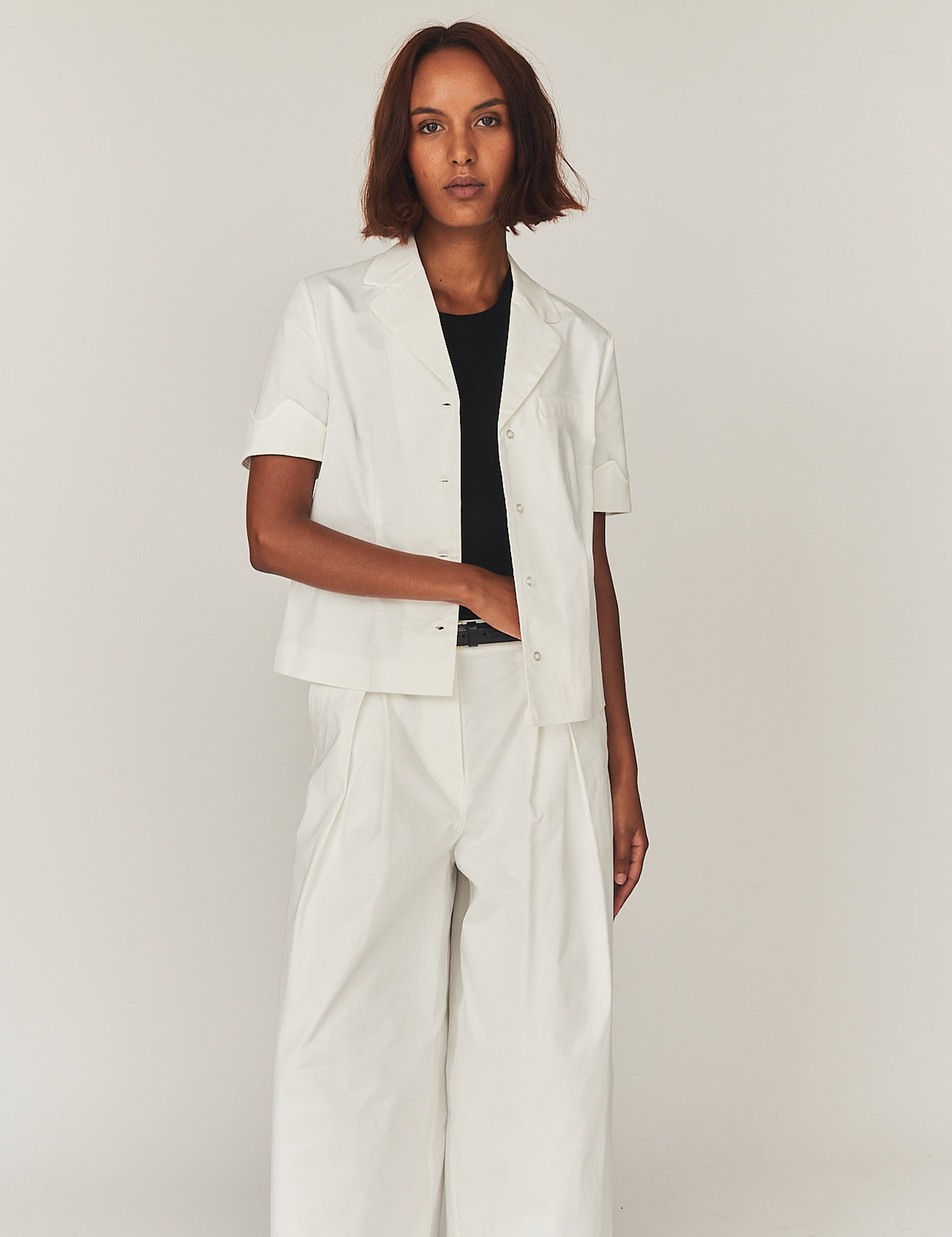 Avelino Collar Shirt Cream 4 / Cream