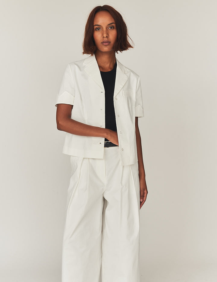 Avelino Collar Shirt Cream 4 / Cream