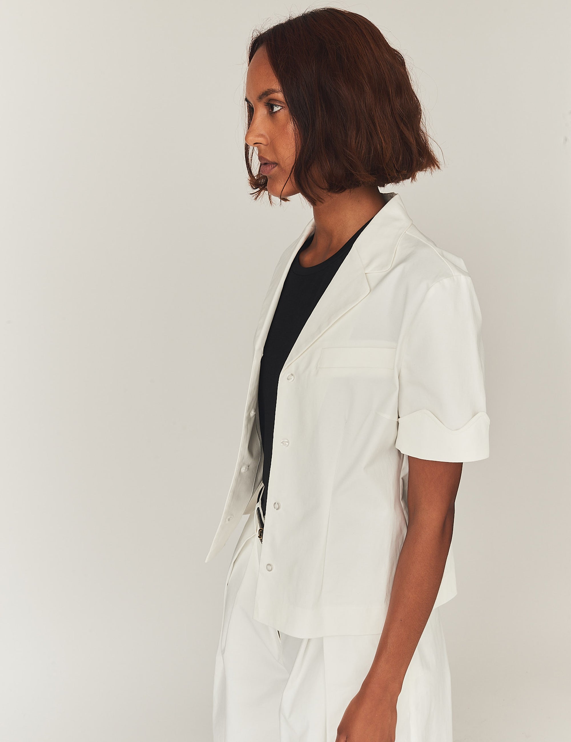 Avelino Collar Shirt Cream 4 / Cream