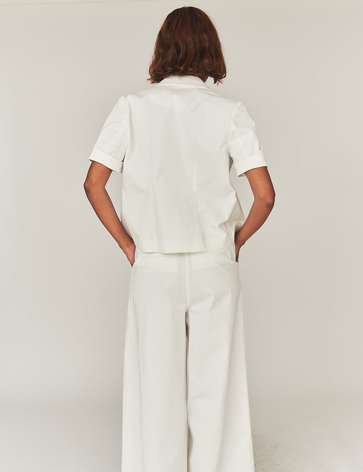 Avelino Collar Shirt Cream 4 / Cream