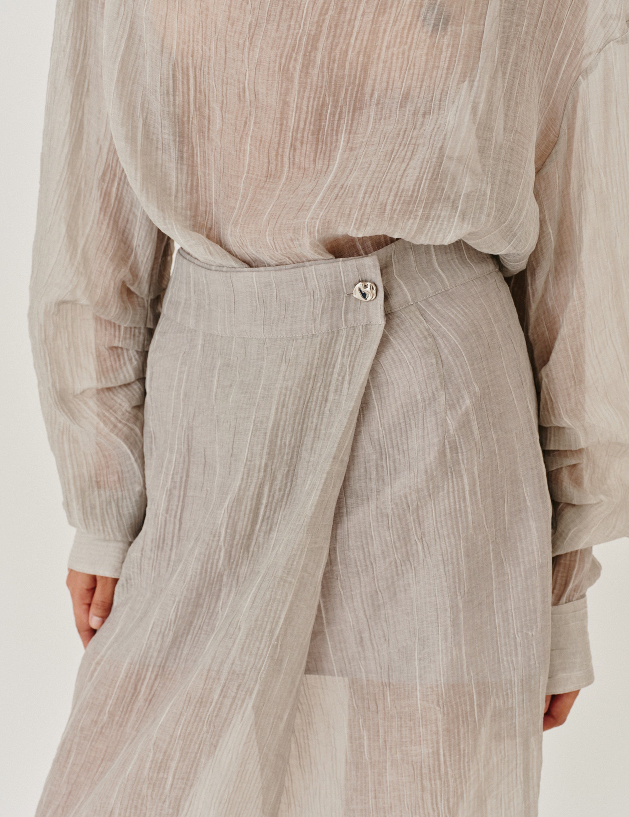 Delfi Skirt Oyster 4 / Oyster