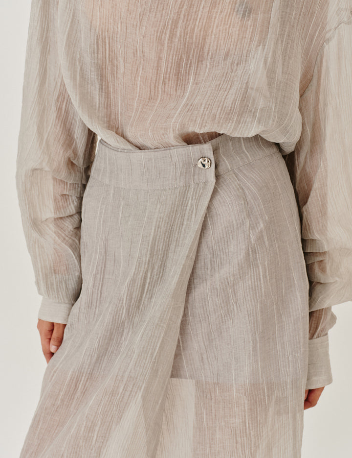 Delfi Skirt Oyster 4 / Oyster