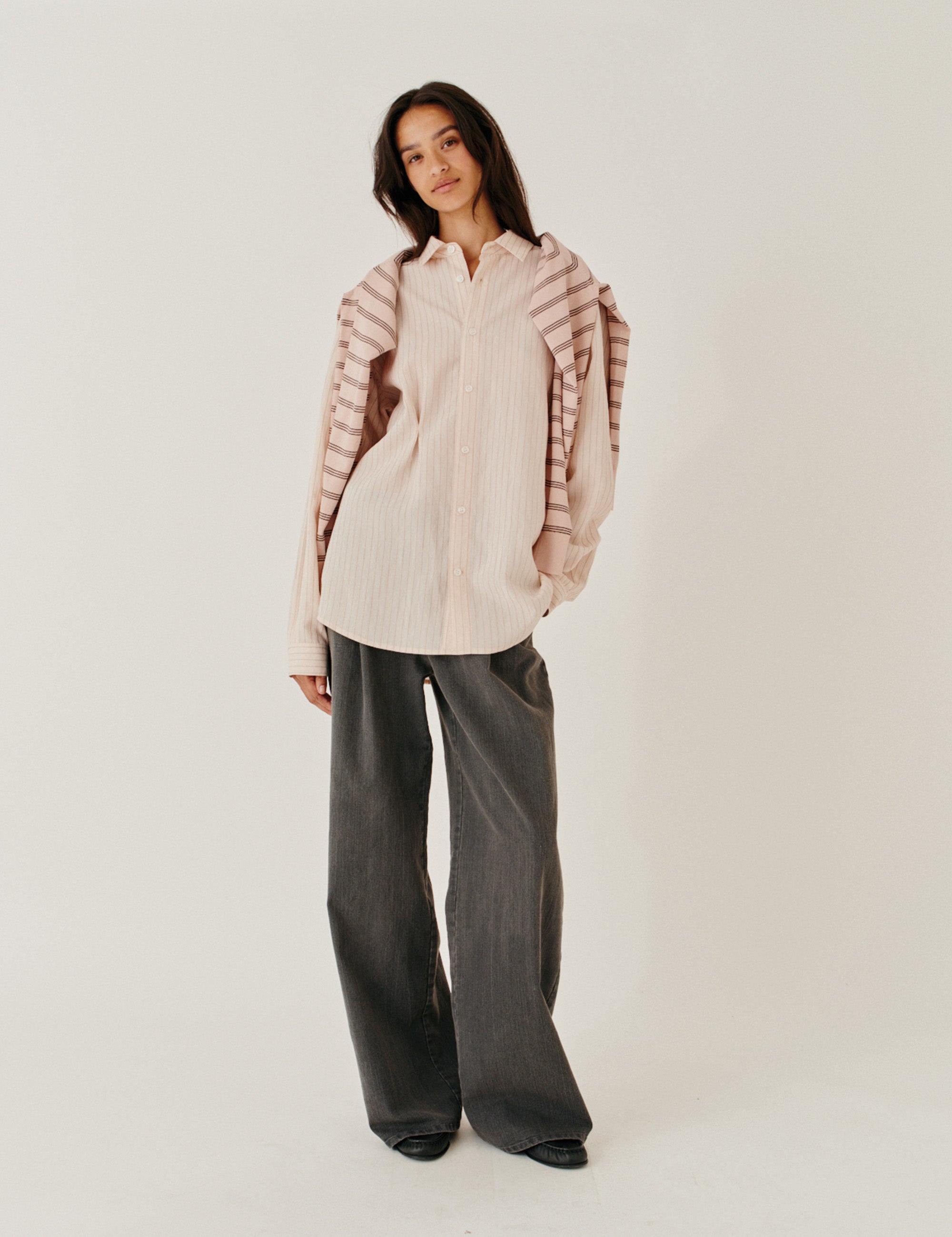Costa Shirt Dusty Rose Stripes 4 / Dusty Rose Stripes