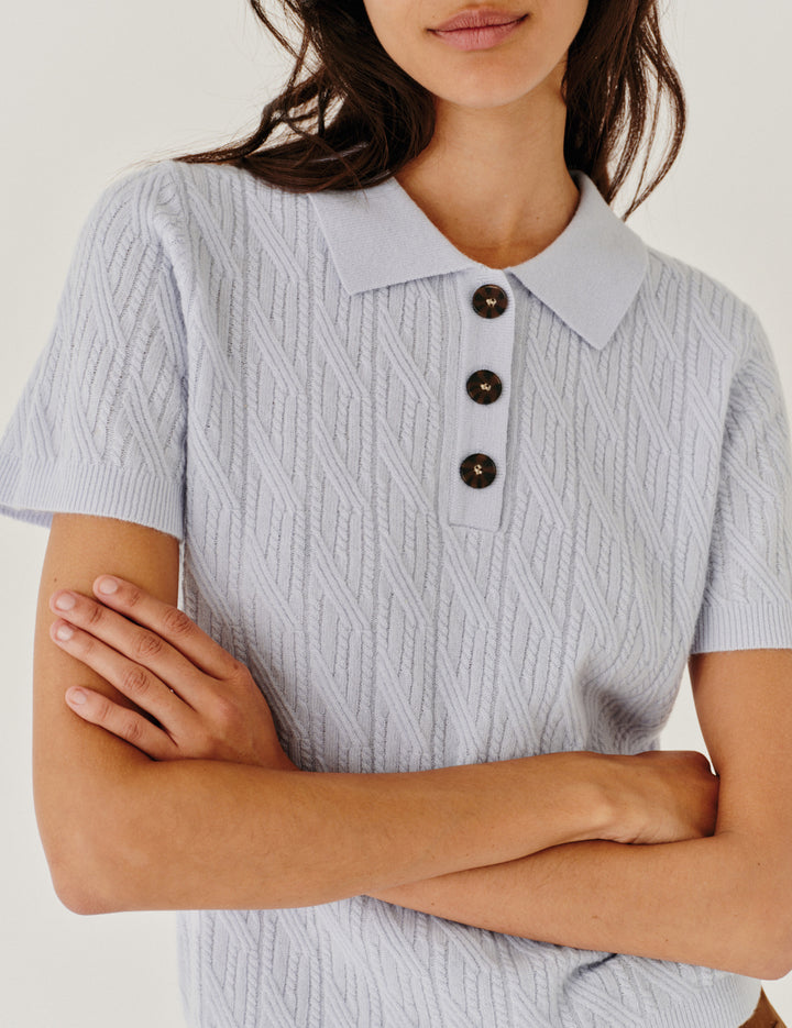 Como Cable Mini Polo Light Blue 4 / Light Blue