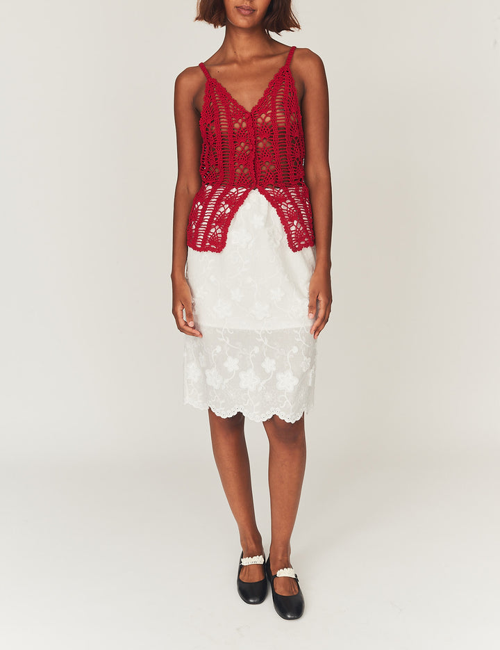 Maldive Top Red 4 / Red