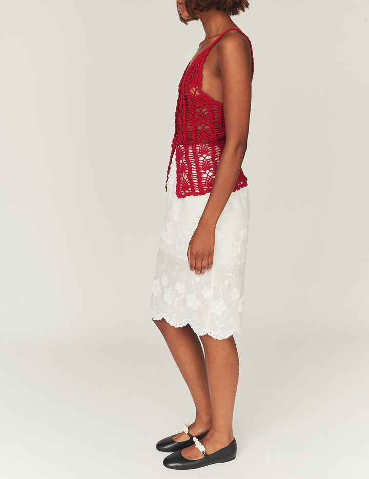 Maldive Top Red 4 / Red
