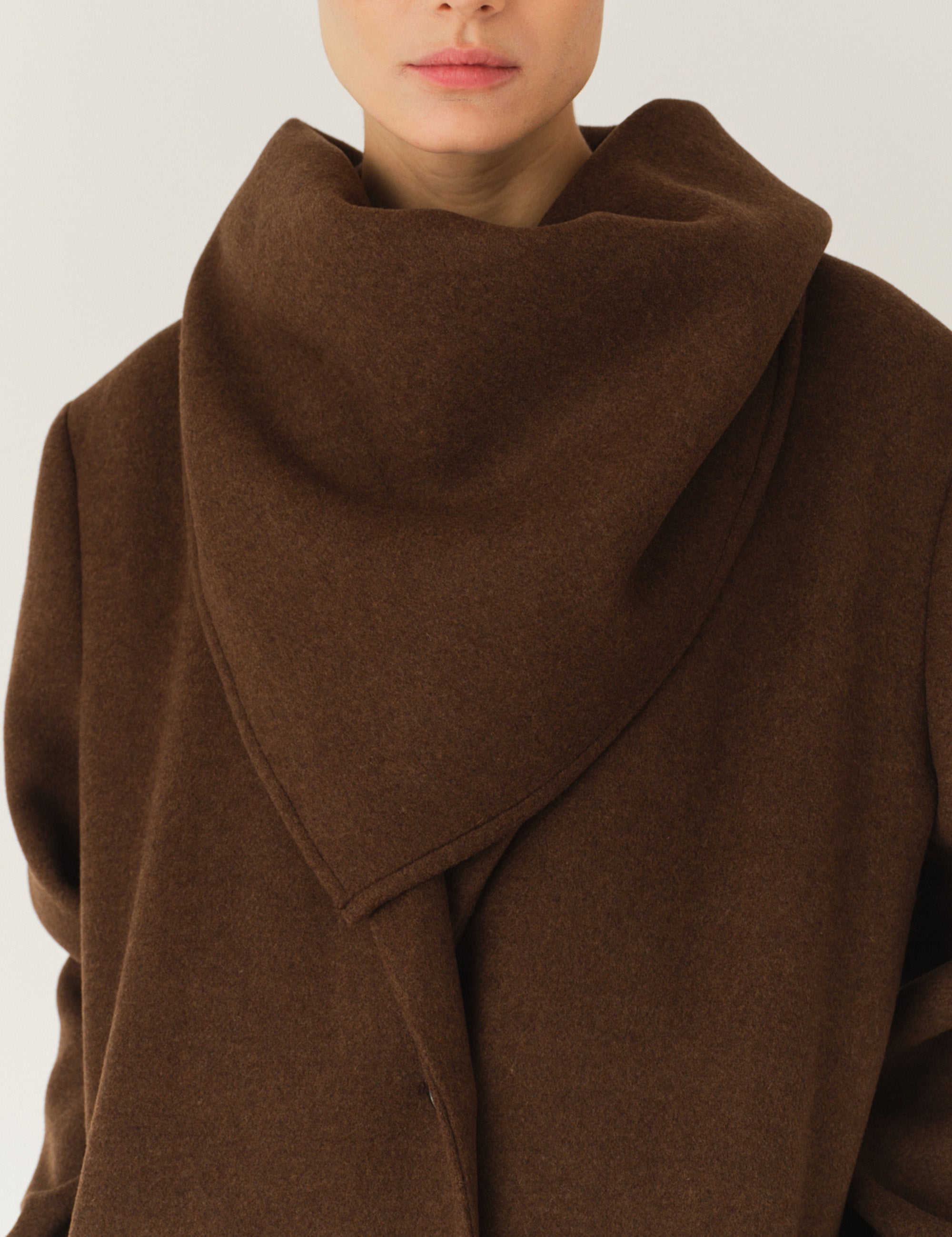 Clooney Scarf Brown OS / Brown