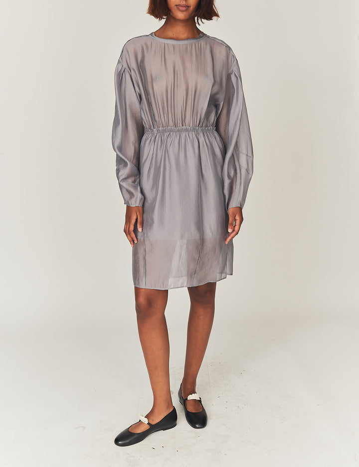 Gilian Deconstructed Dress Oyster 4 / Oyster