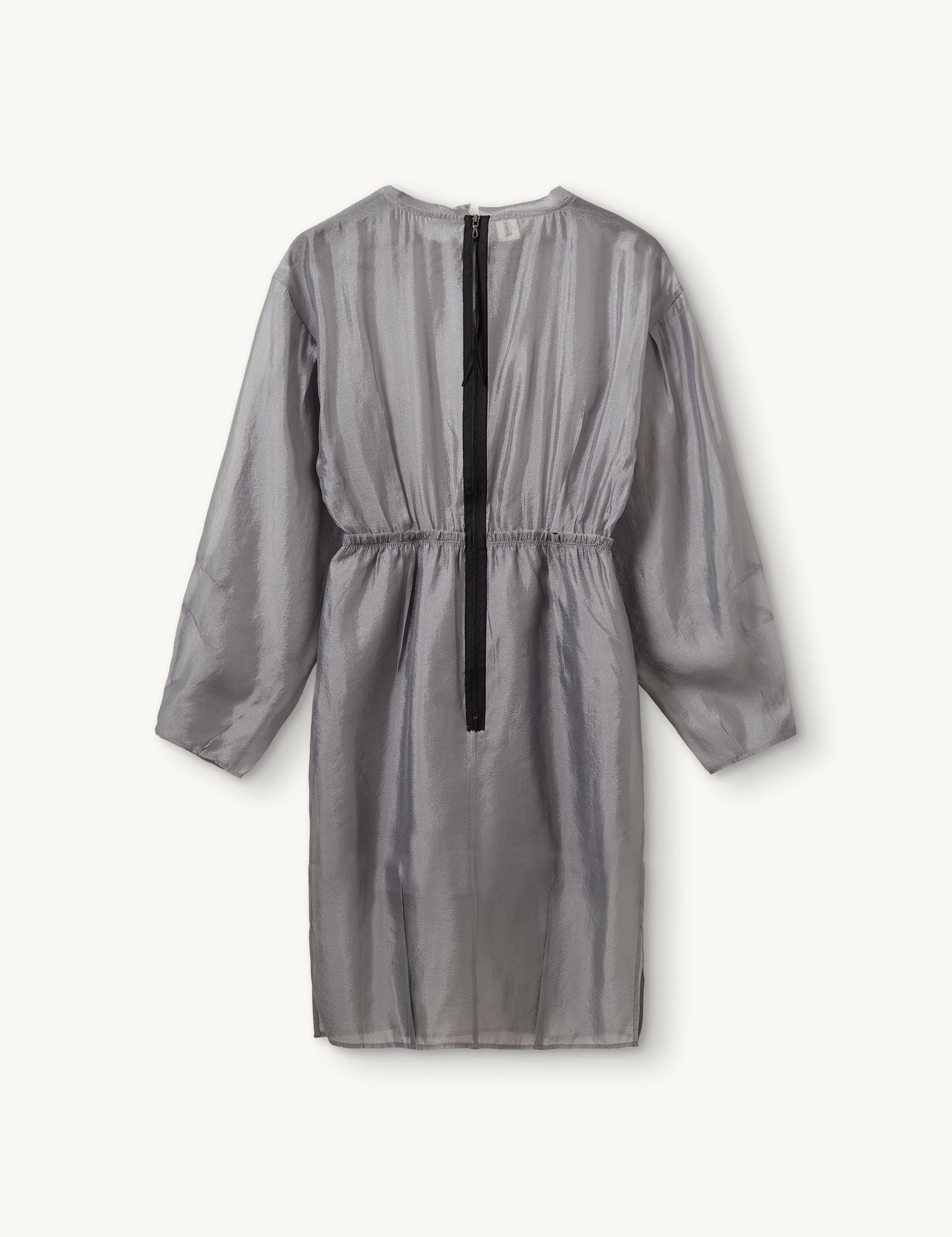 Gilian Deconstructed Dress Oyster 4 / Oyster