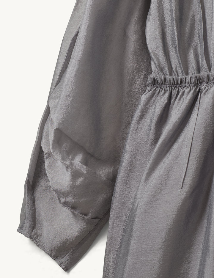 Gilian Deconstructed Dress Oyster 4 / Oyster