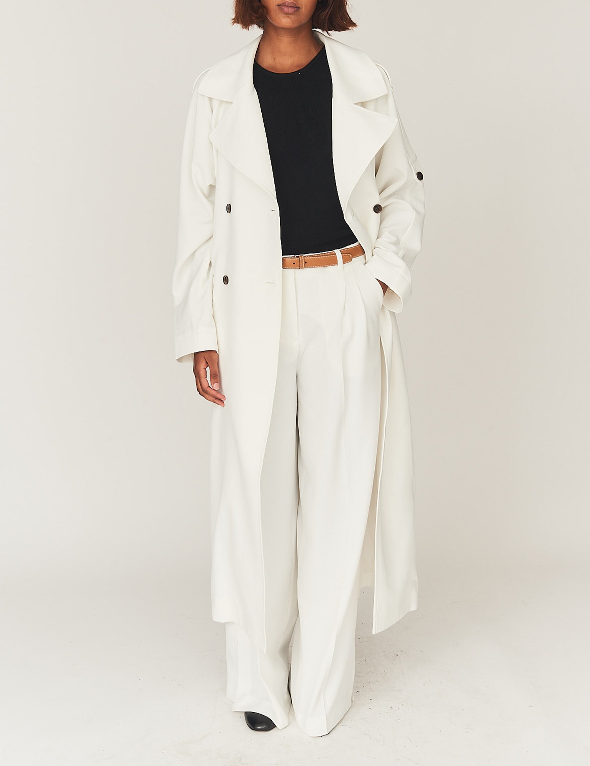 Pisano Trenchcoat Cream 4 / Cream