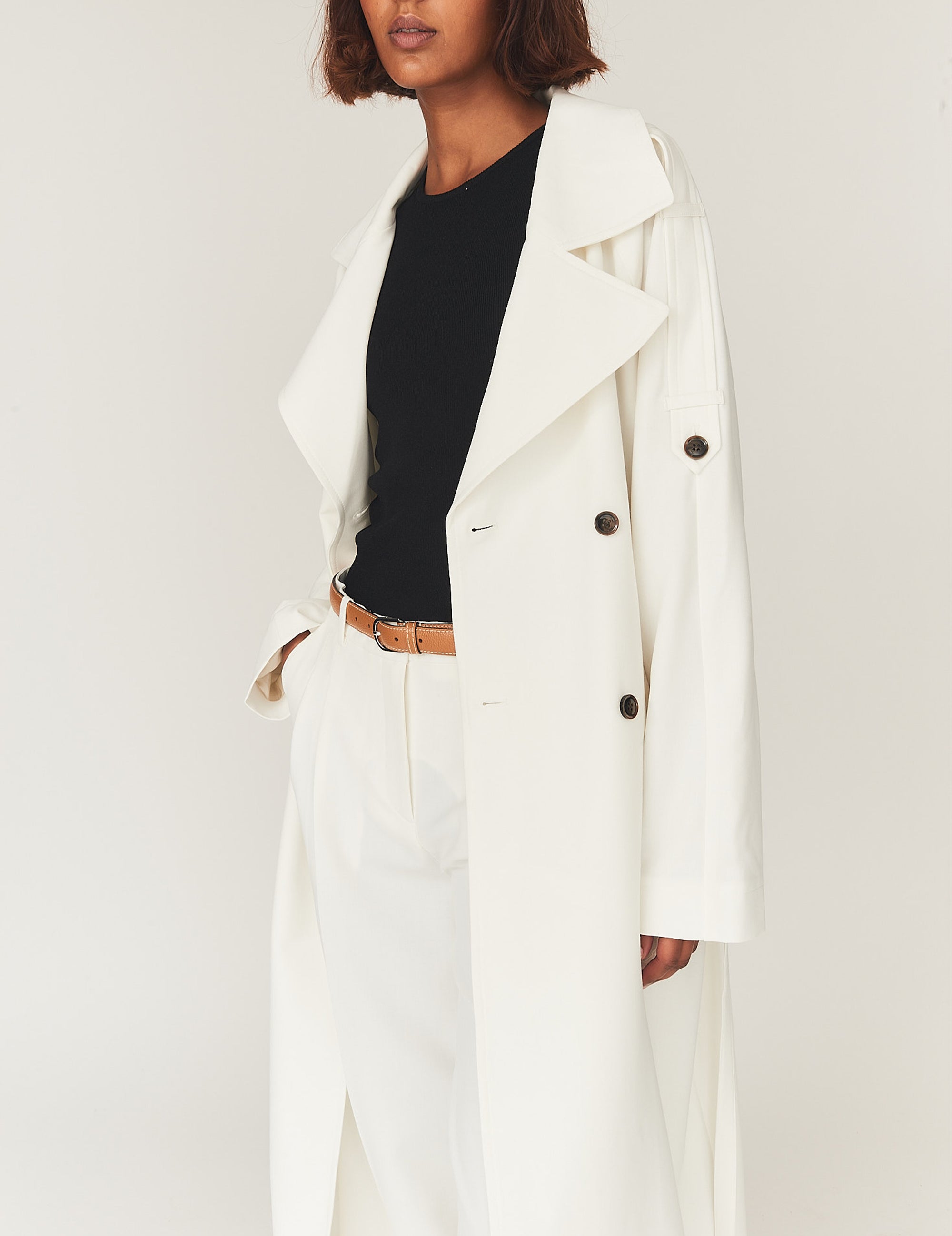 Pisano Trenchcoat Cream 4 / Cream