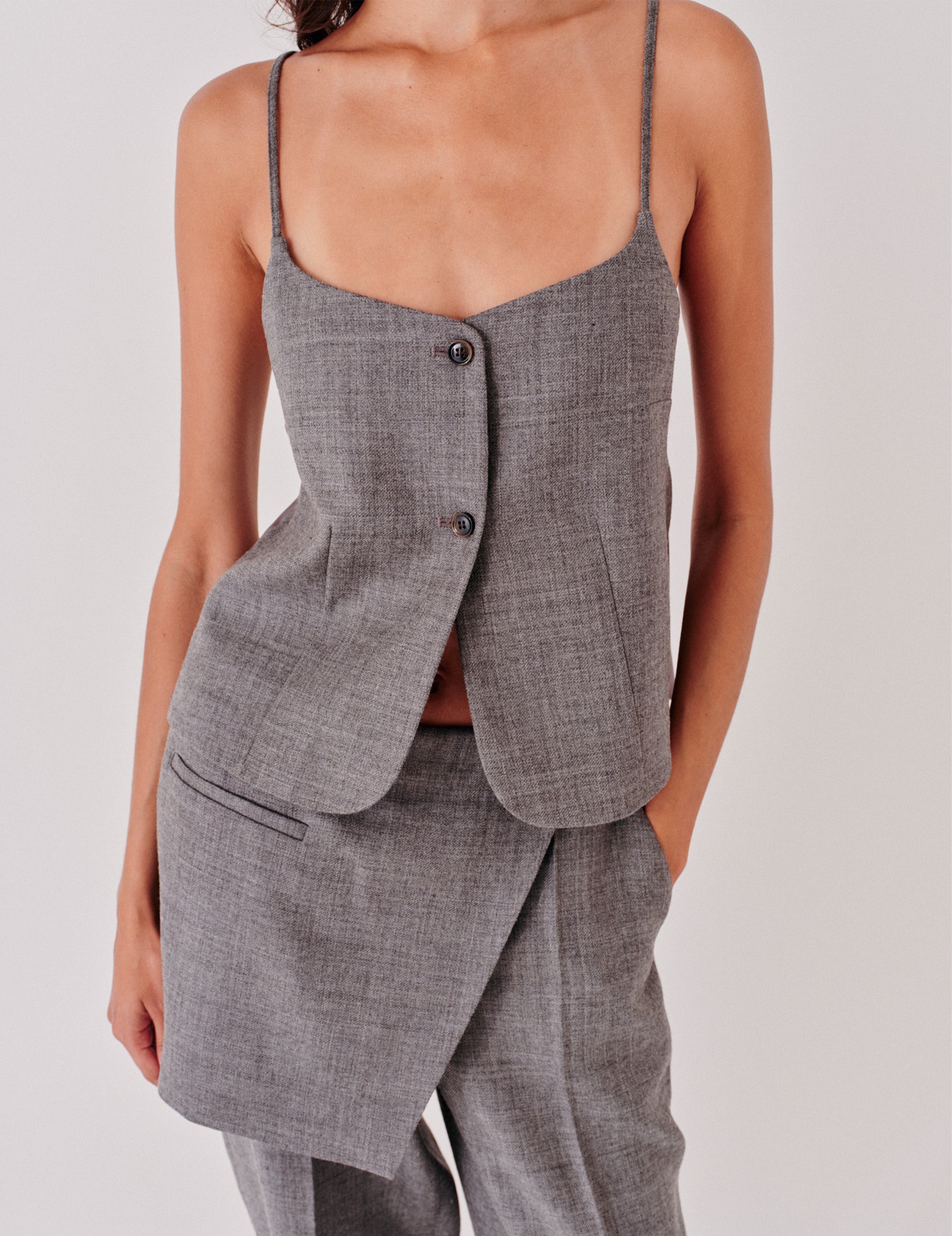 Pine Top Grey Melange