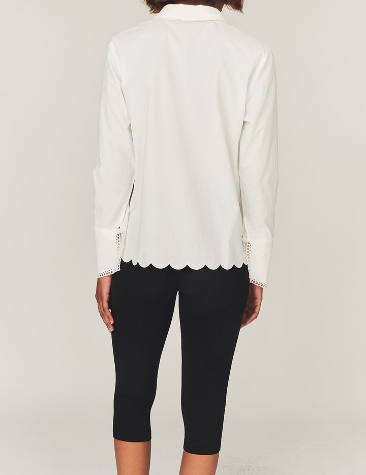 Kirsten Collar Shirt White 4 / White