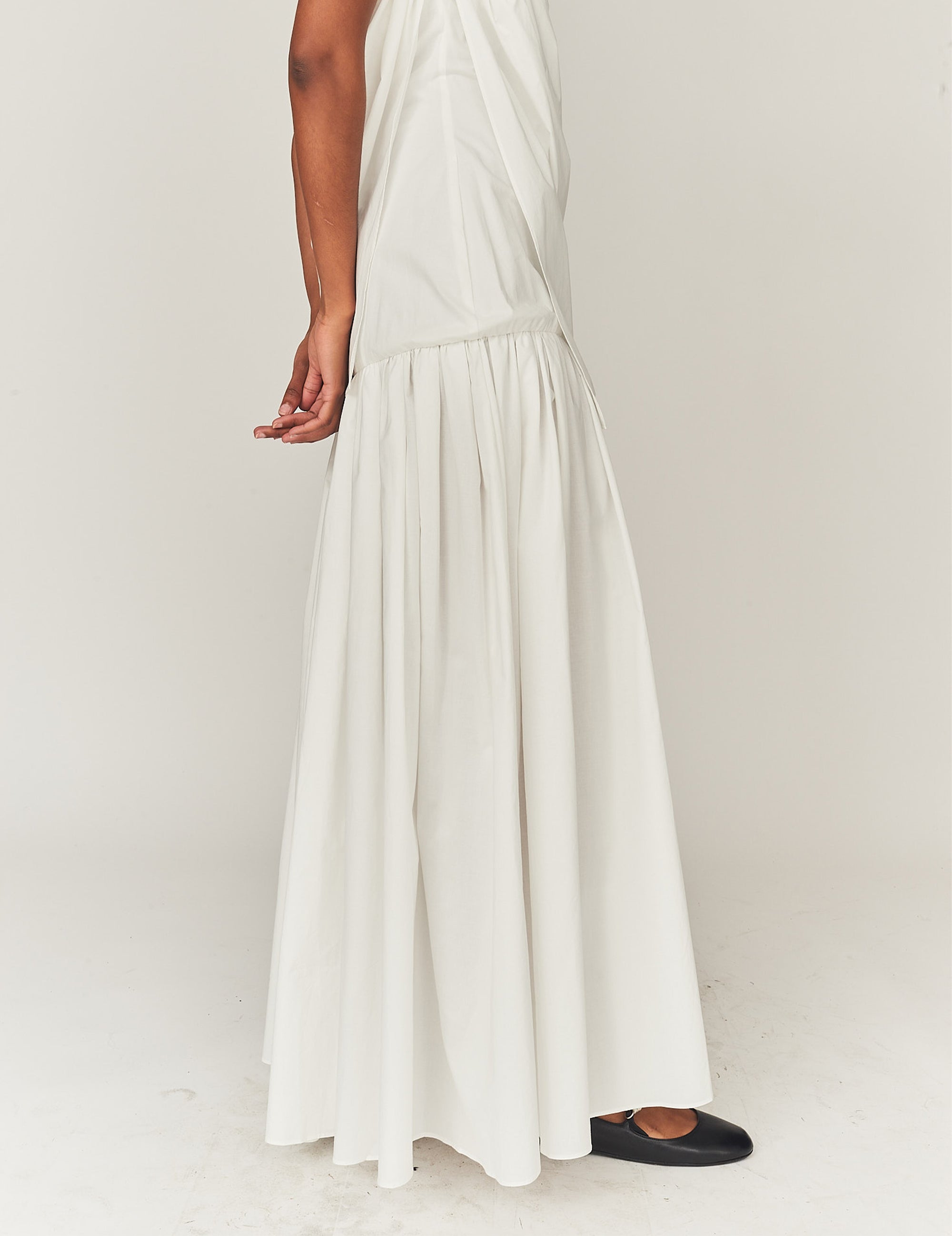 Bazaar Drape Gown White 4 / White