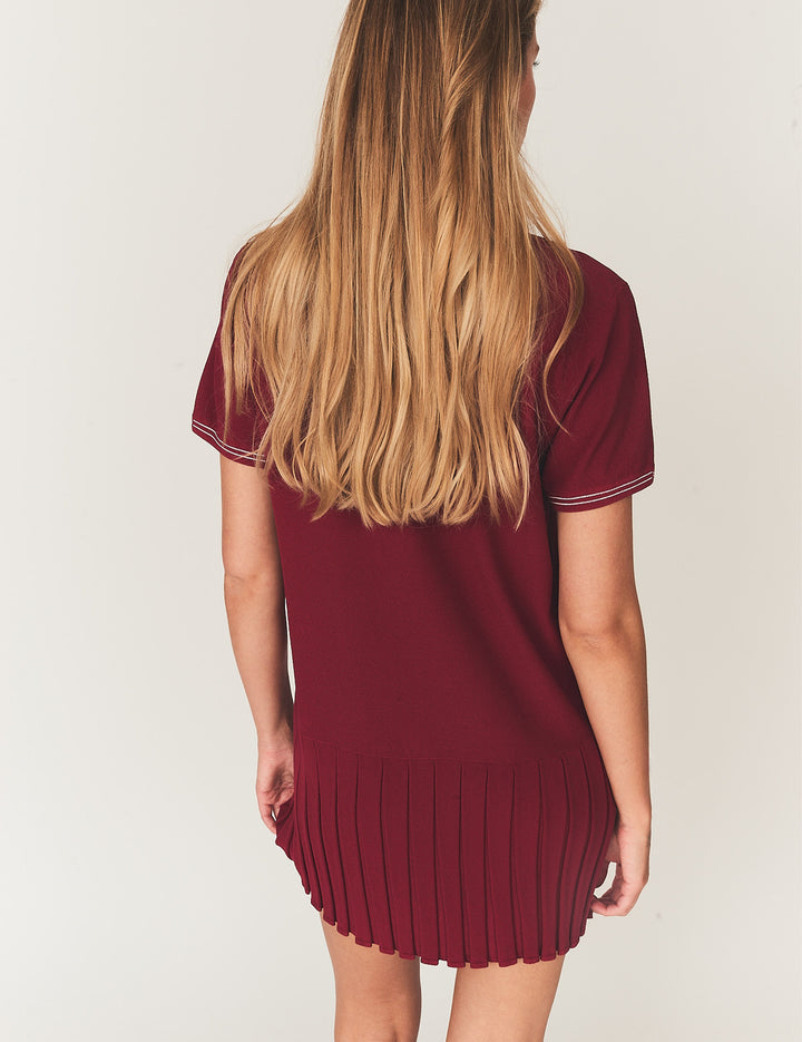Madison Tennis Dress Vino 4 / Vino