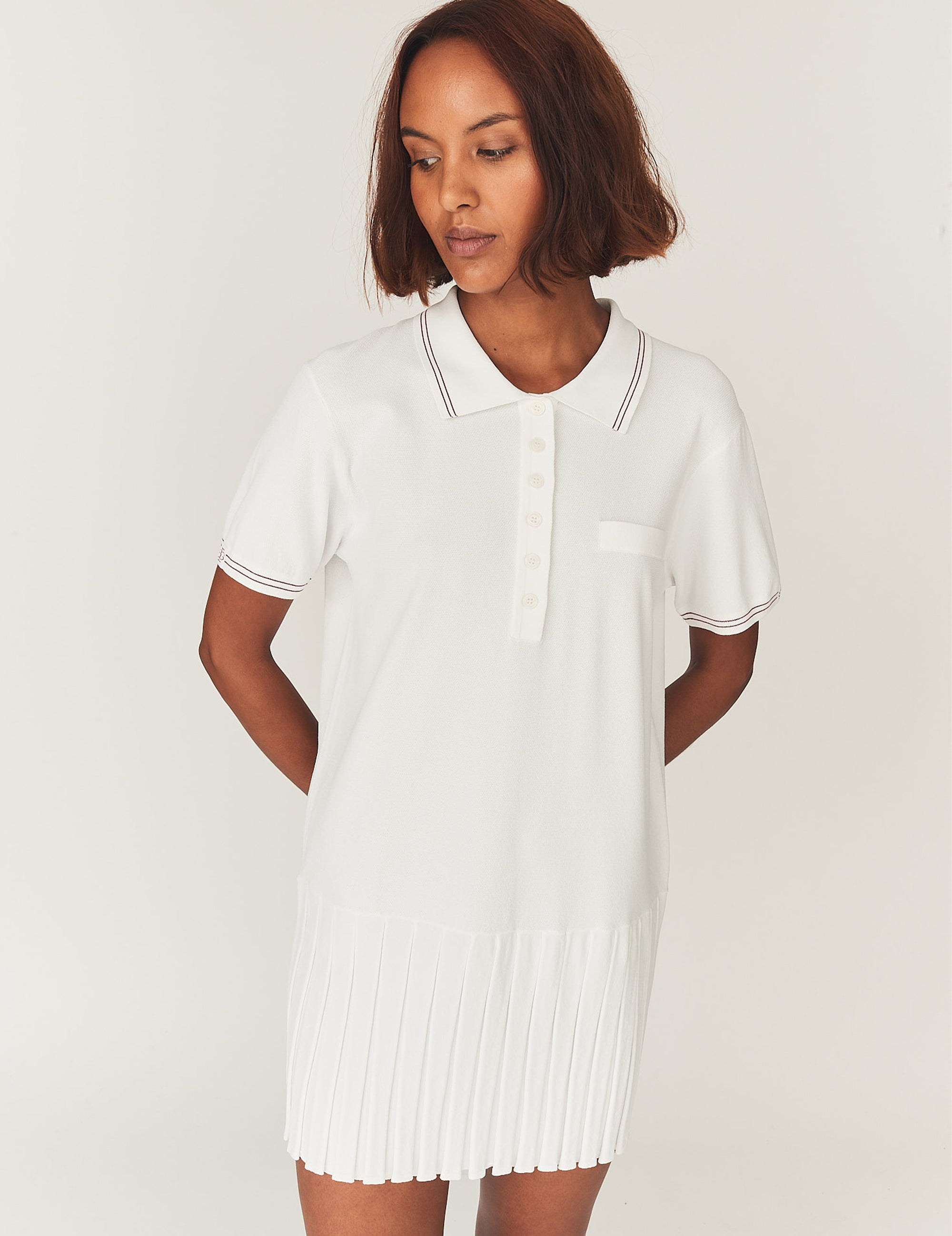 Madison Tennis Dress White 4 / White