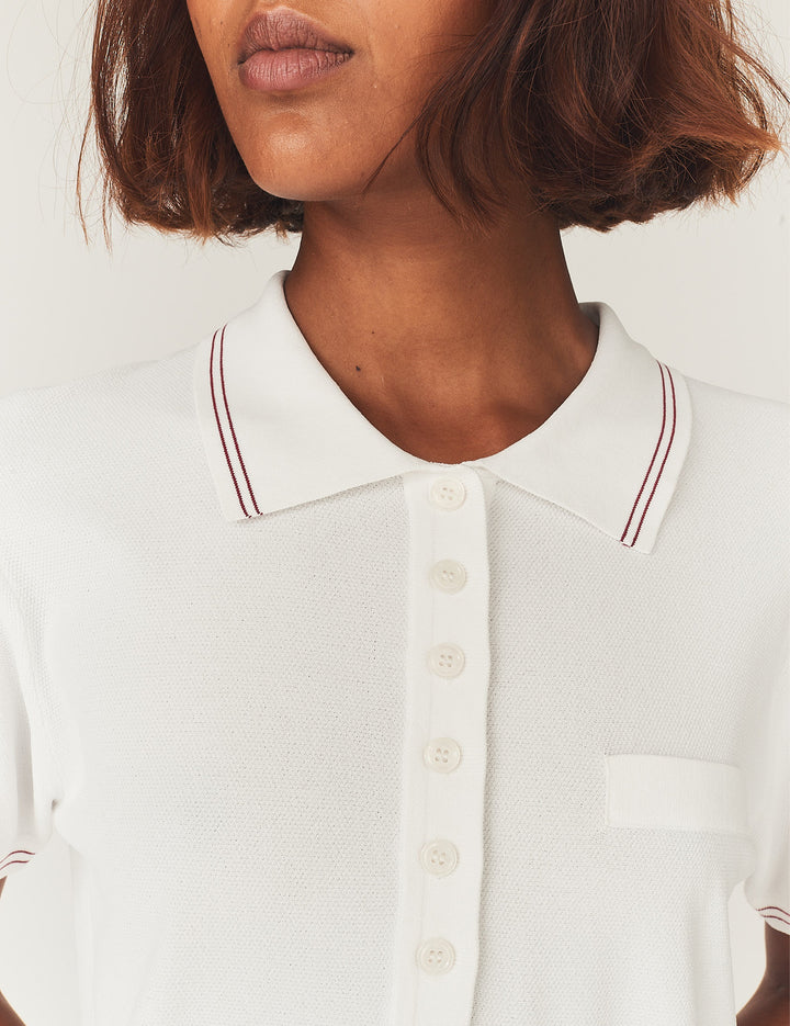Madison Tennis Dress White 4 / White
