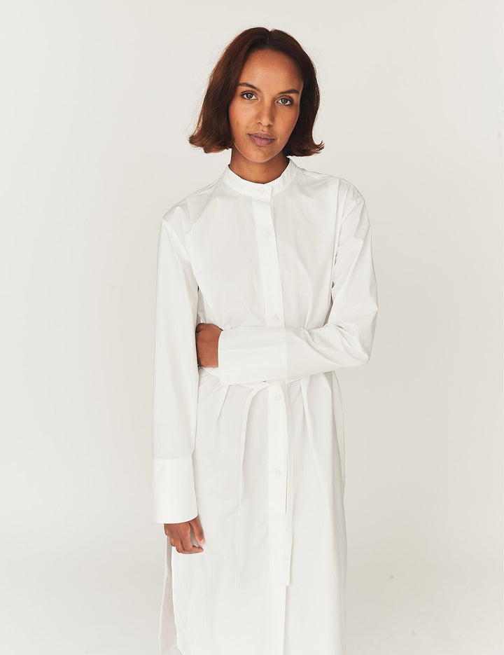 Cyprus Shirt Dress White 4 / White