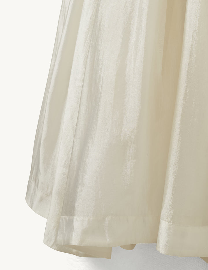 Gilian Volume Skirt Cream 4 / Cream