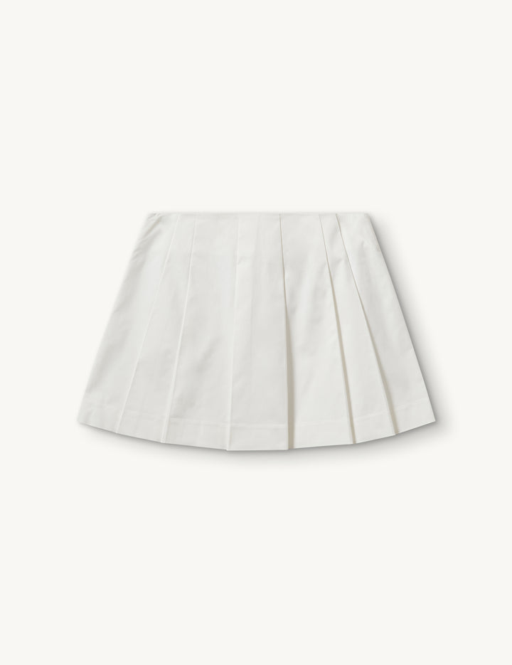 Avelino Tennis Skirt Cream 4 / Cream