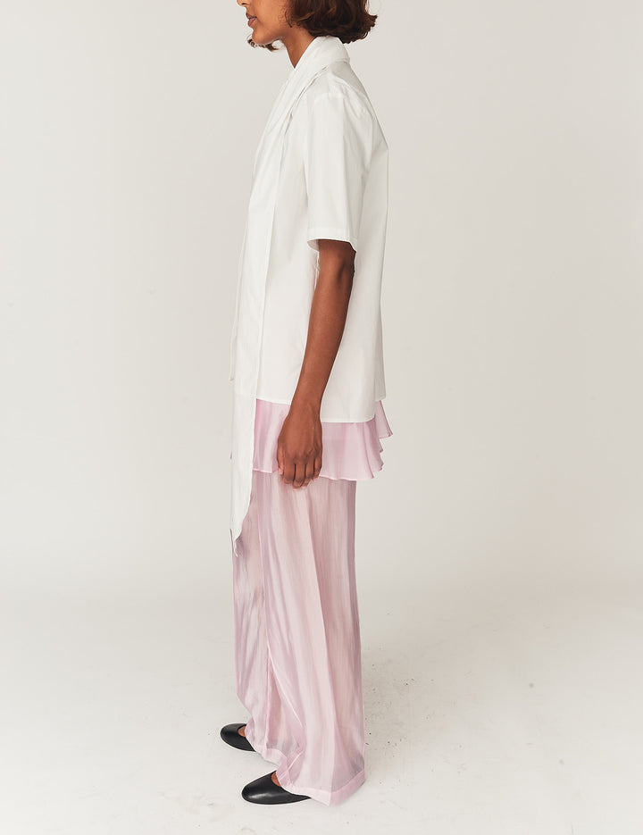 Cyprus Scarf Shirt White 4 / White