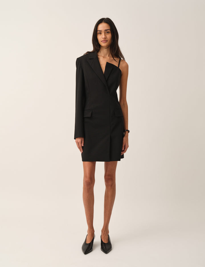 Grand Blazer Dress Black 4 / Black