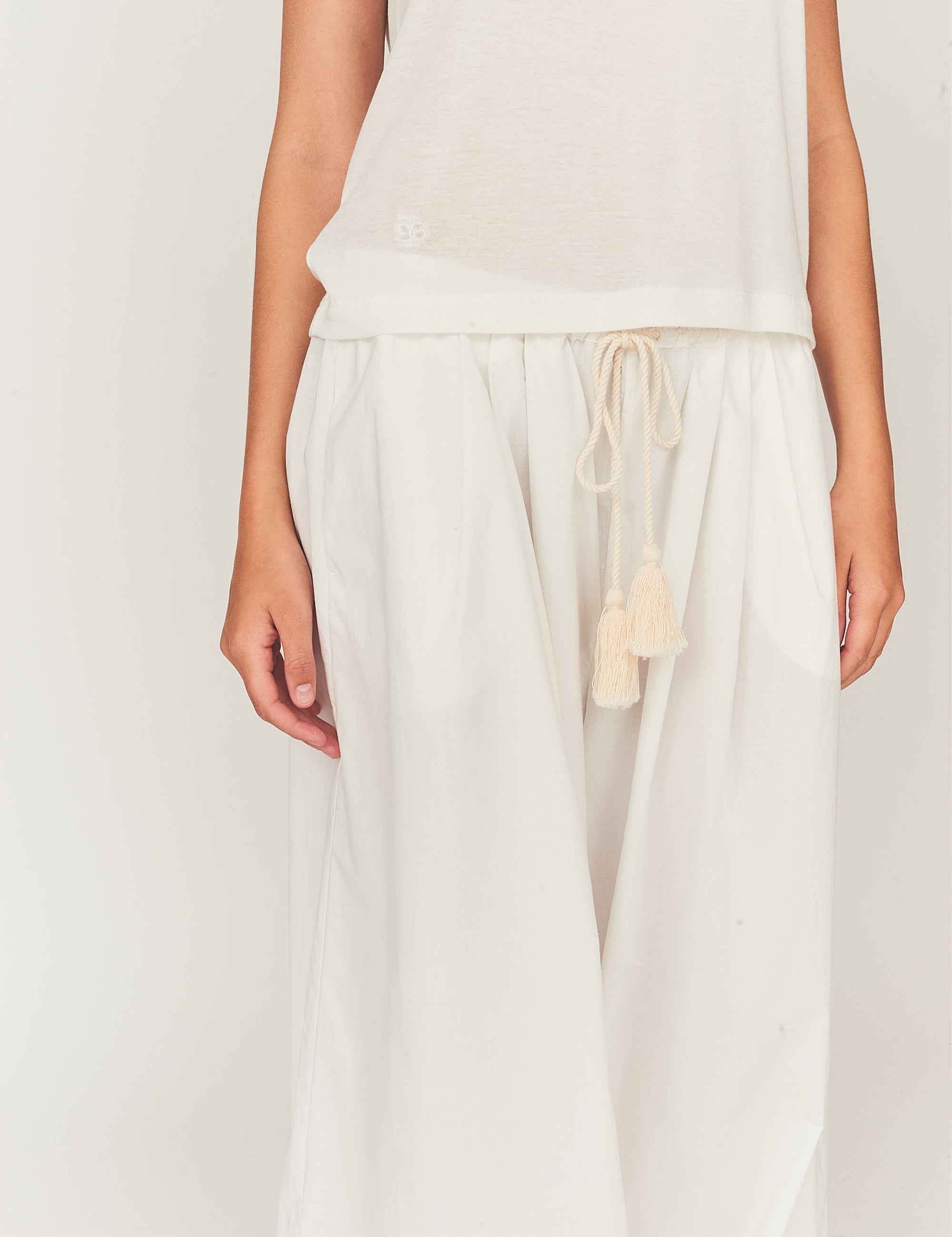 Bazaar Pants White 4 / White