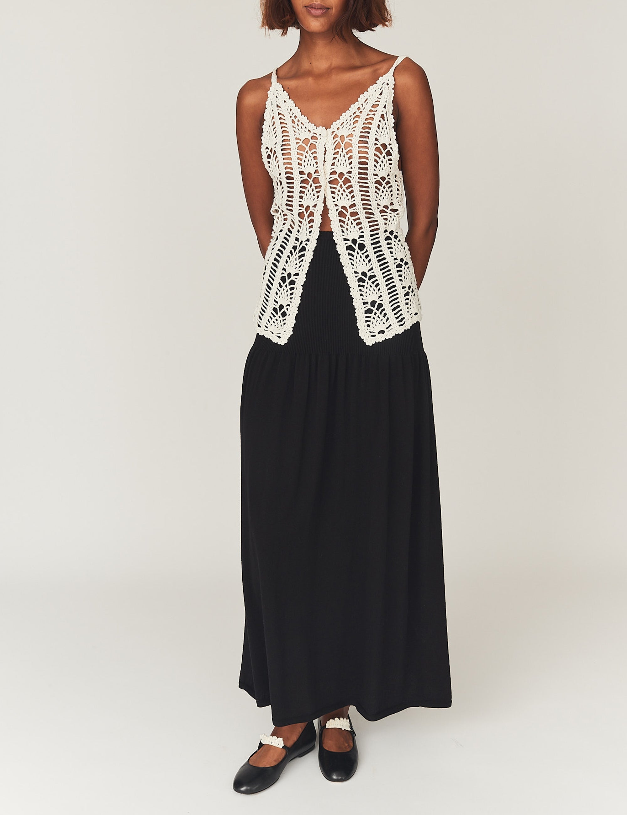 Maldive Maxi Skirt Black 4 / Black