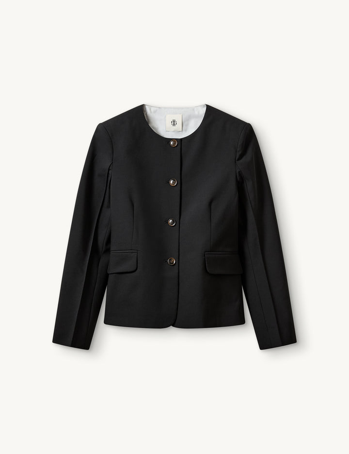 Grand Back Blazer Grey Melange 4 / Grey Melange