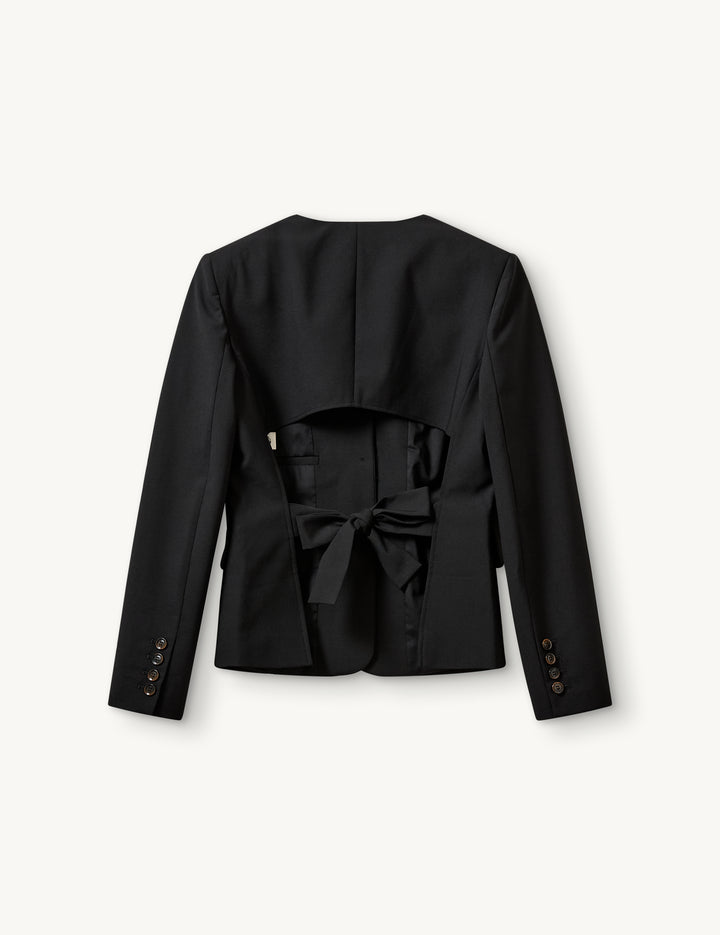Grand Back Blazer Grey Melange 4 / Grey Melange