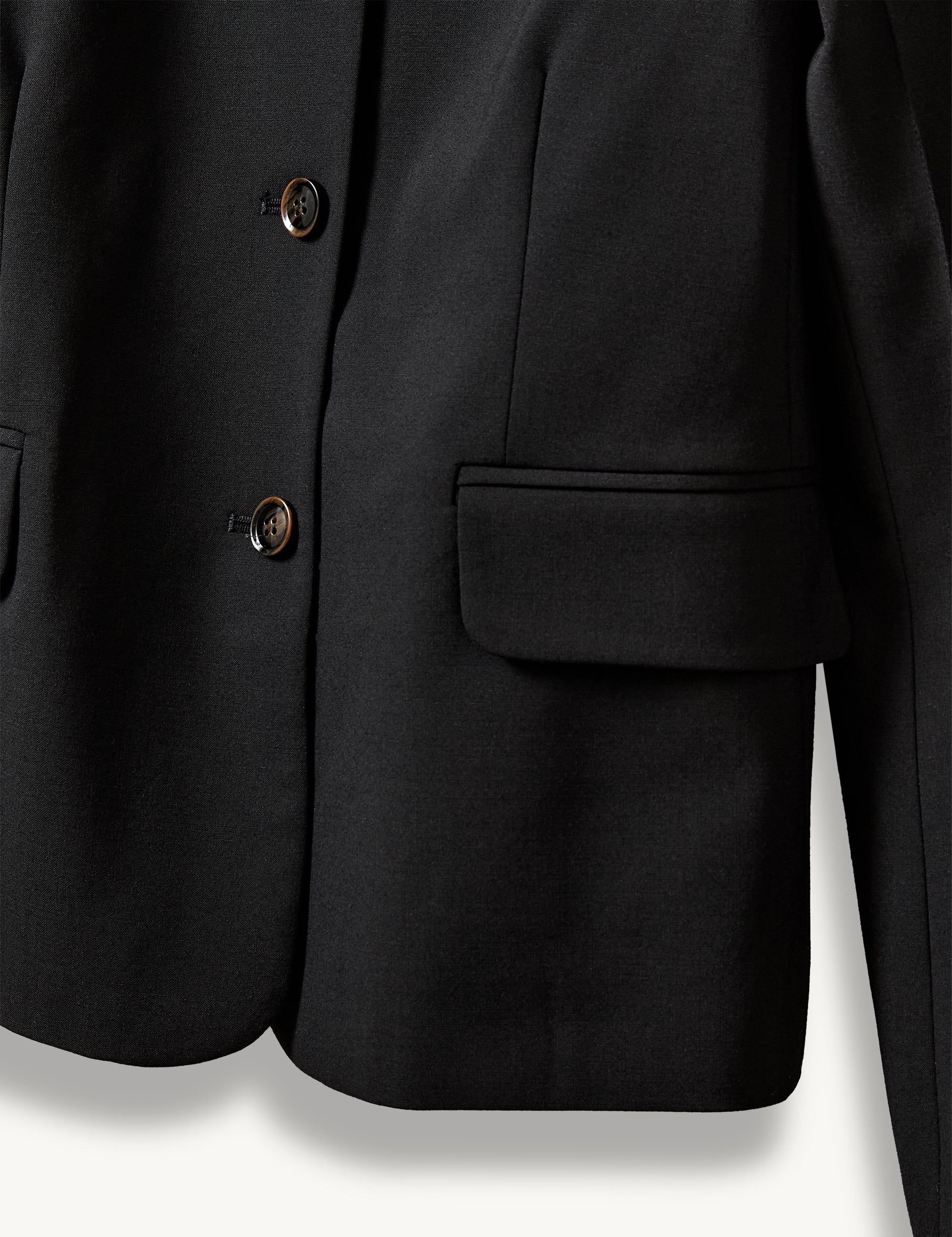 Grand Back Blazer Grey Melange 4 / Grey Melange