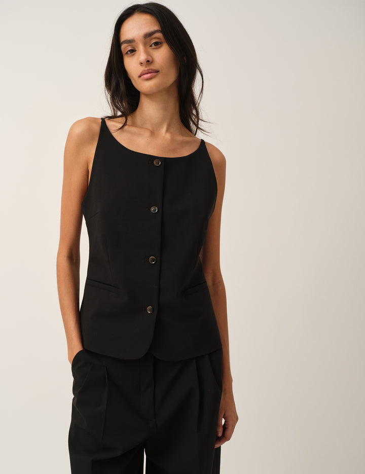 Grand Vest Top Black 4 / Black