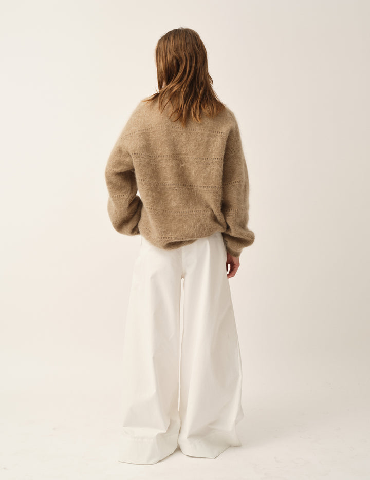 Roma Boxy Sweater Raw 4 / Raw