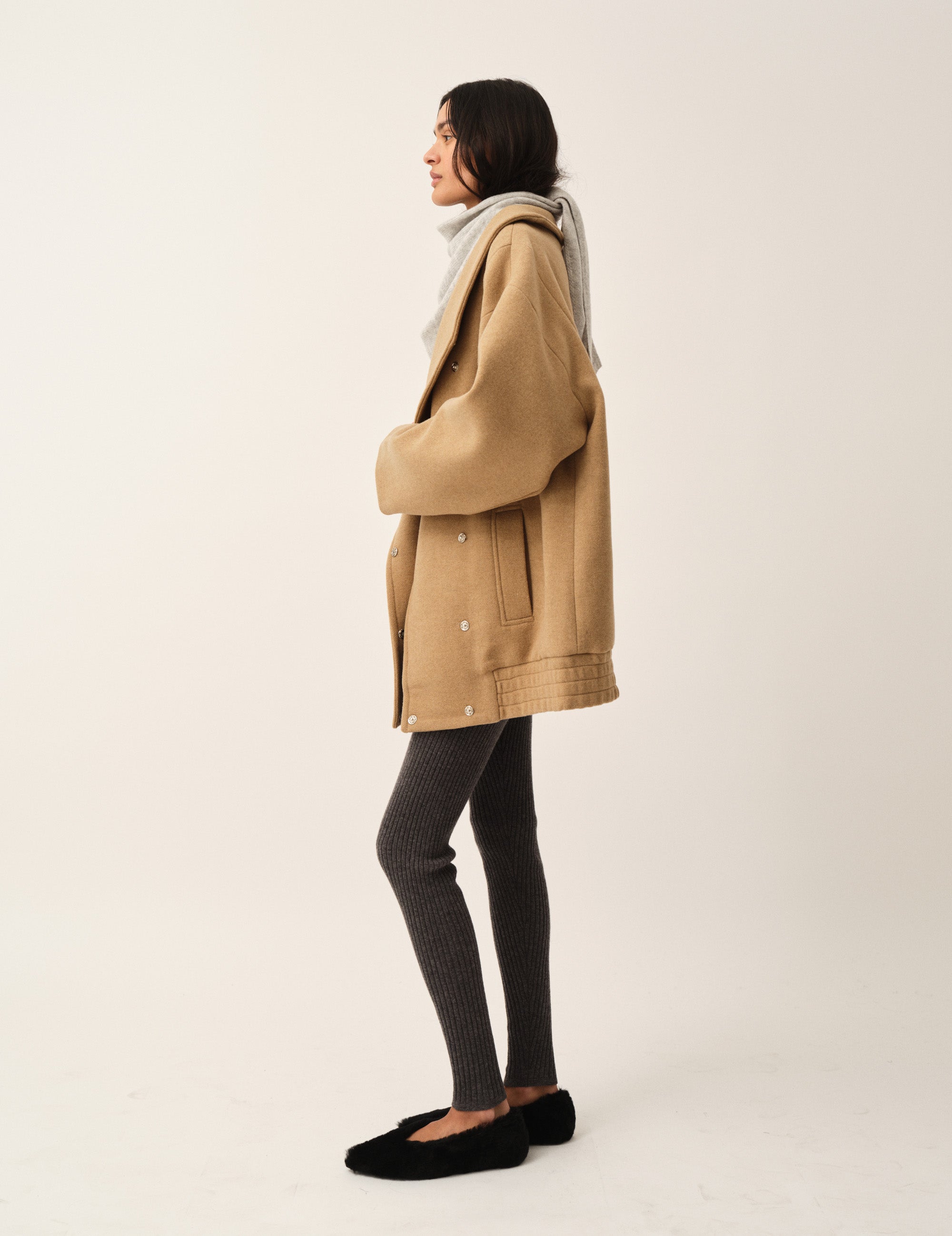 Clooney Neck Jacket Raw 4 / Raw
